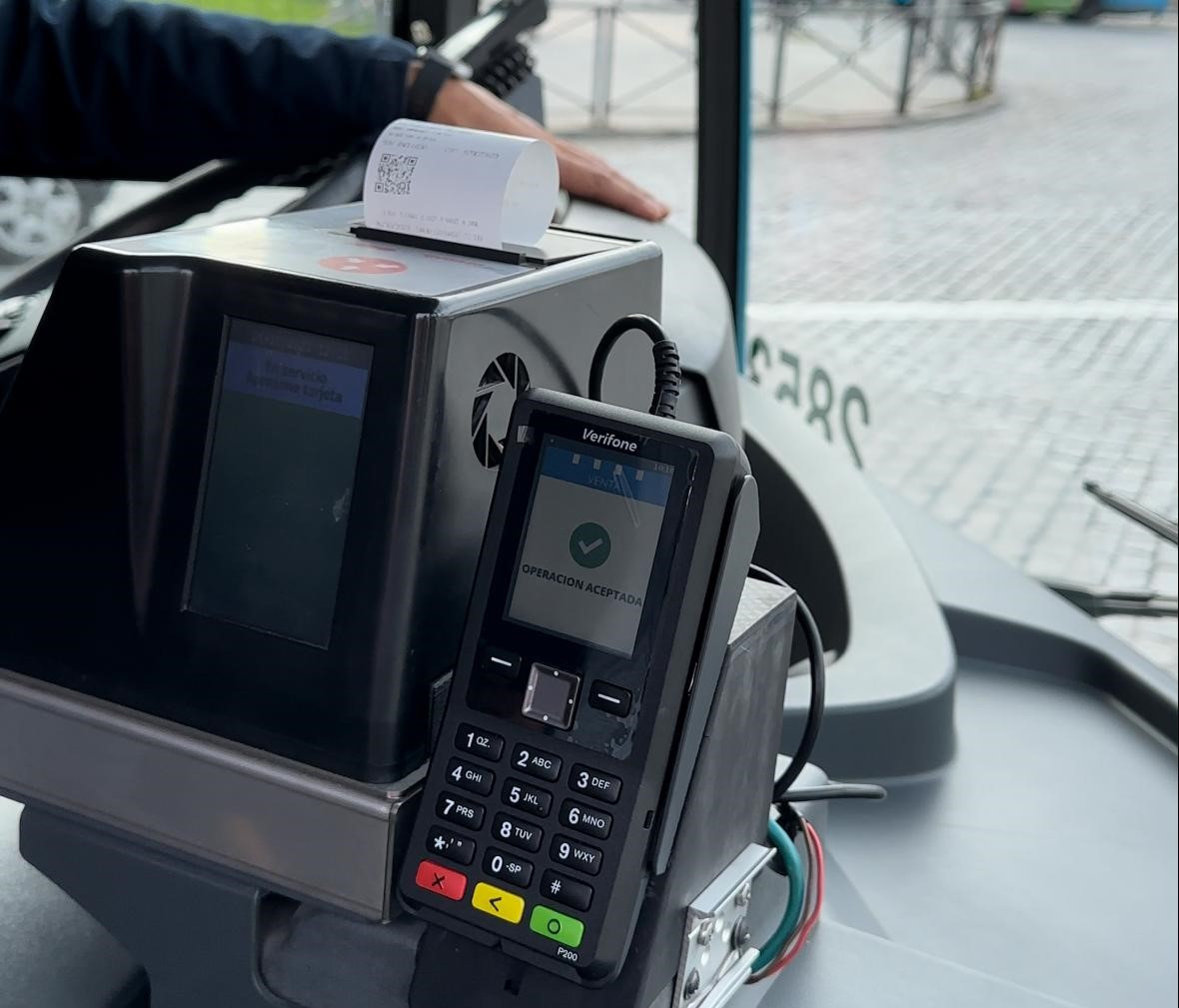 Sistema pago con tarjeta autobuses 2