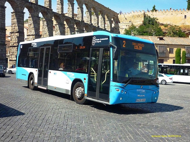 Autobús urbano Segovia