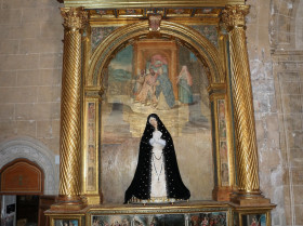 Retablo Virgen de la Soledad. Villacastín