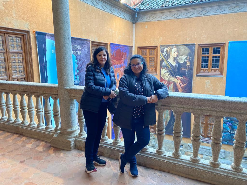 2022 11 04 NP Press Trip Periodistas indias visitan Segovia torreon (1)