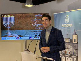 2022 12 14 Concejal Miguel Merino rueda de prensa Janucá