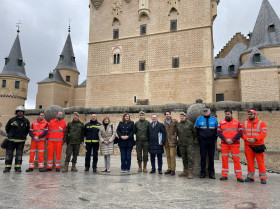 2023 03 06 Simulacro de emergencias en el Alcázar de Segovia 1