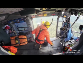 25.09.2024 Rescate de una senderista herida en El Real Sitio de San Ildefonso (Segovia)
